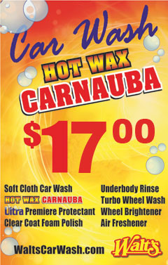 Car Wash Hot Wax Poster