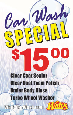 Car Wash Special Poster