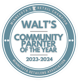 Walts Community Partner of Year - Retail Champion